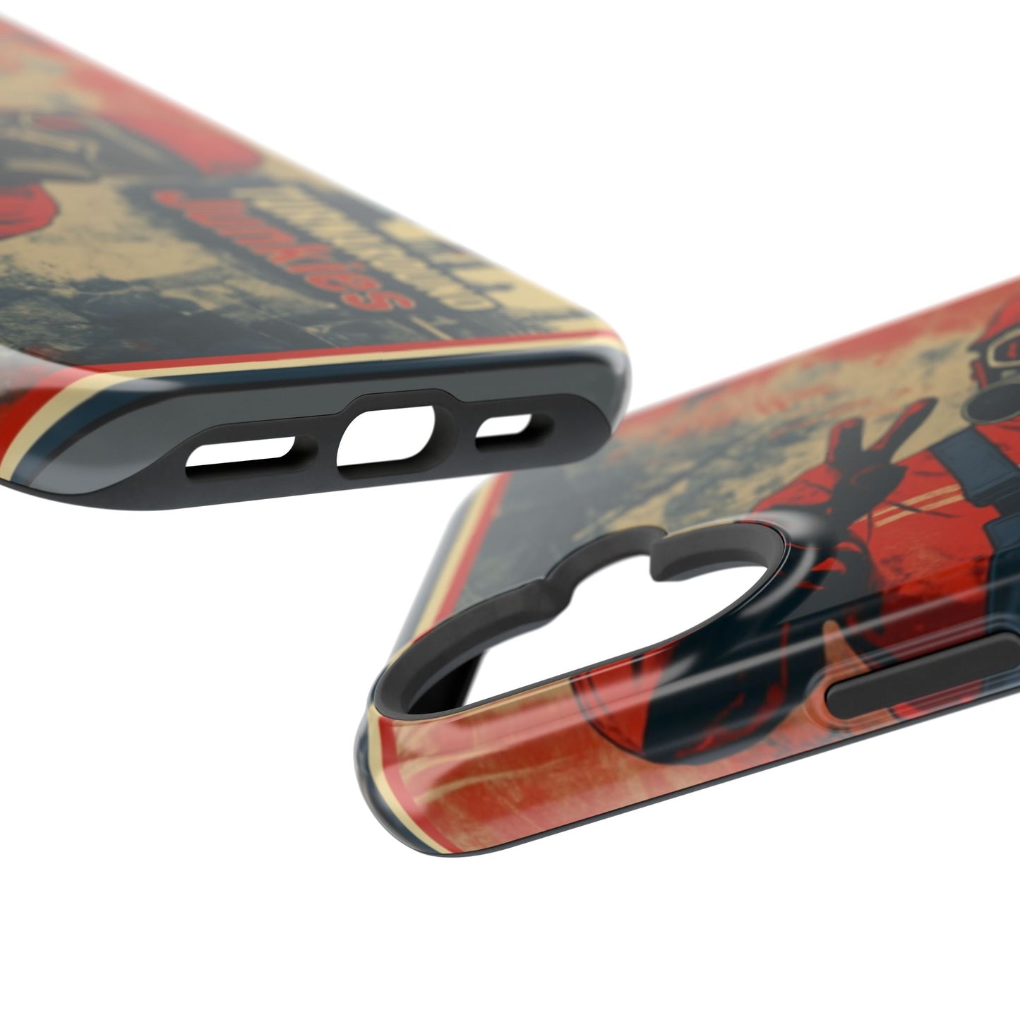 Turnaround Junkies Half-Face Mask Magnetic Tough Cases