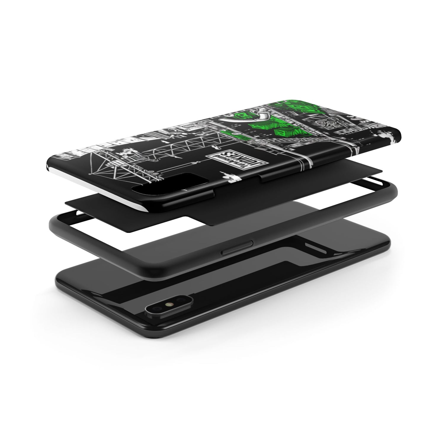 Turnaround Junkies "Stacks On Deck" Tough Phone Cases