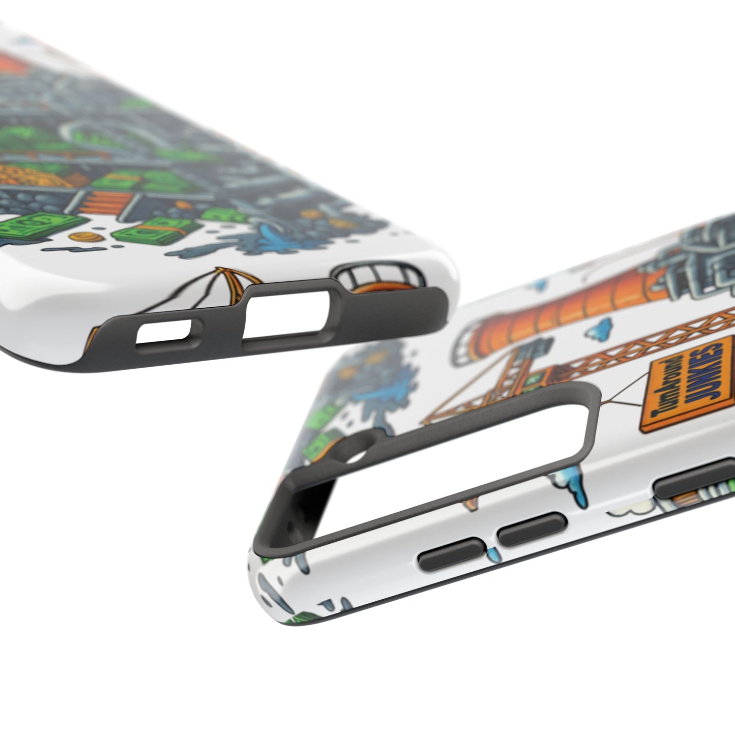 Turnaround Junkies "Stacks On Deck #2" Tough Phone Cases