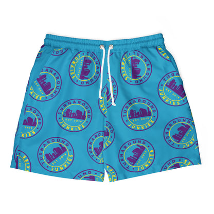 Turnaround Junkies Circle Logo Swim Shorts
