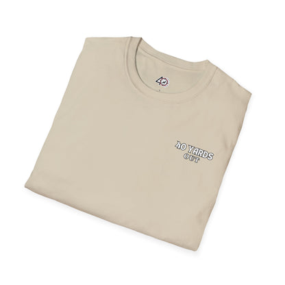 40 Yards Out American Bass Unisex Softstyle T-Shirt