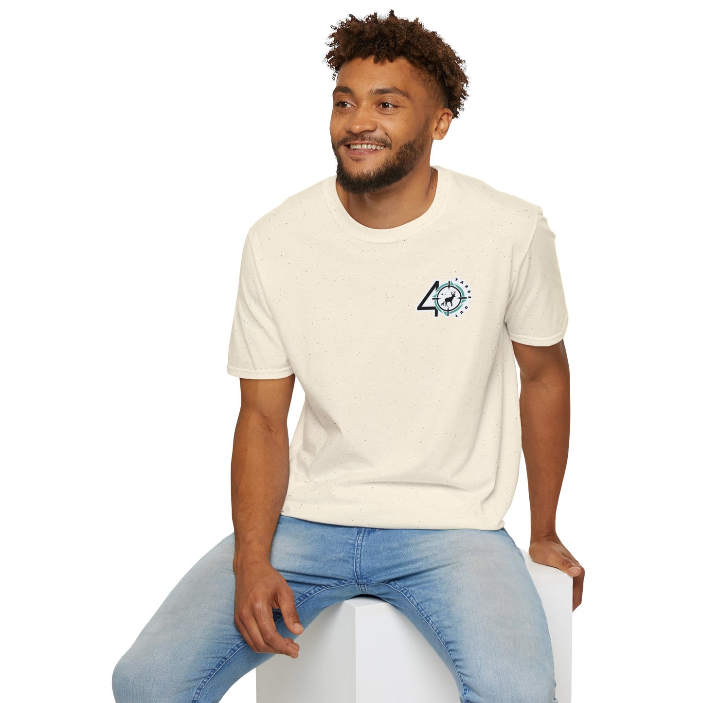 40 Yards Out Wood Duck Unisex Softstyle T-Shirt