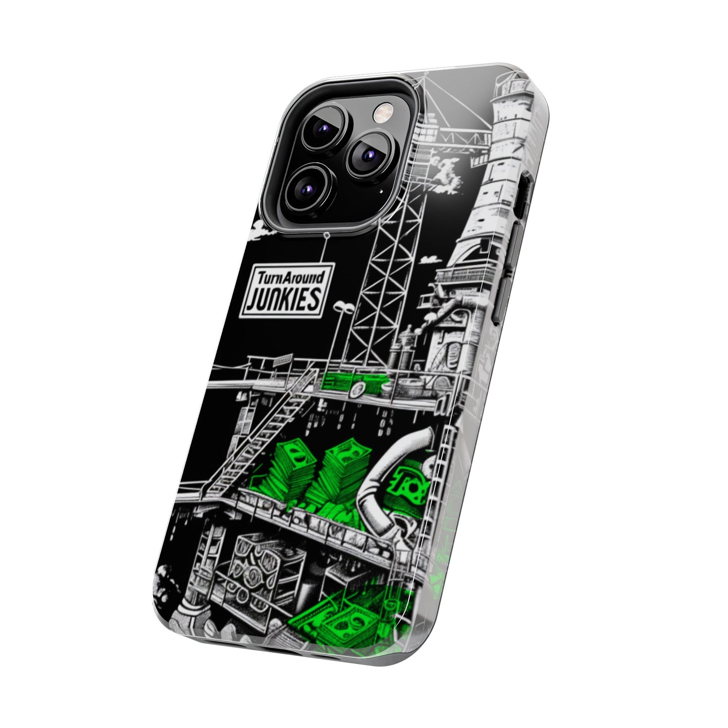 Turnaround Junkies "Stacks On Deck" Tough Phone Cases