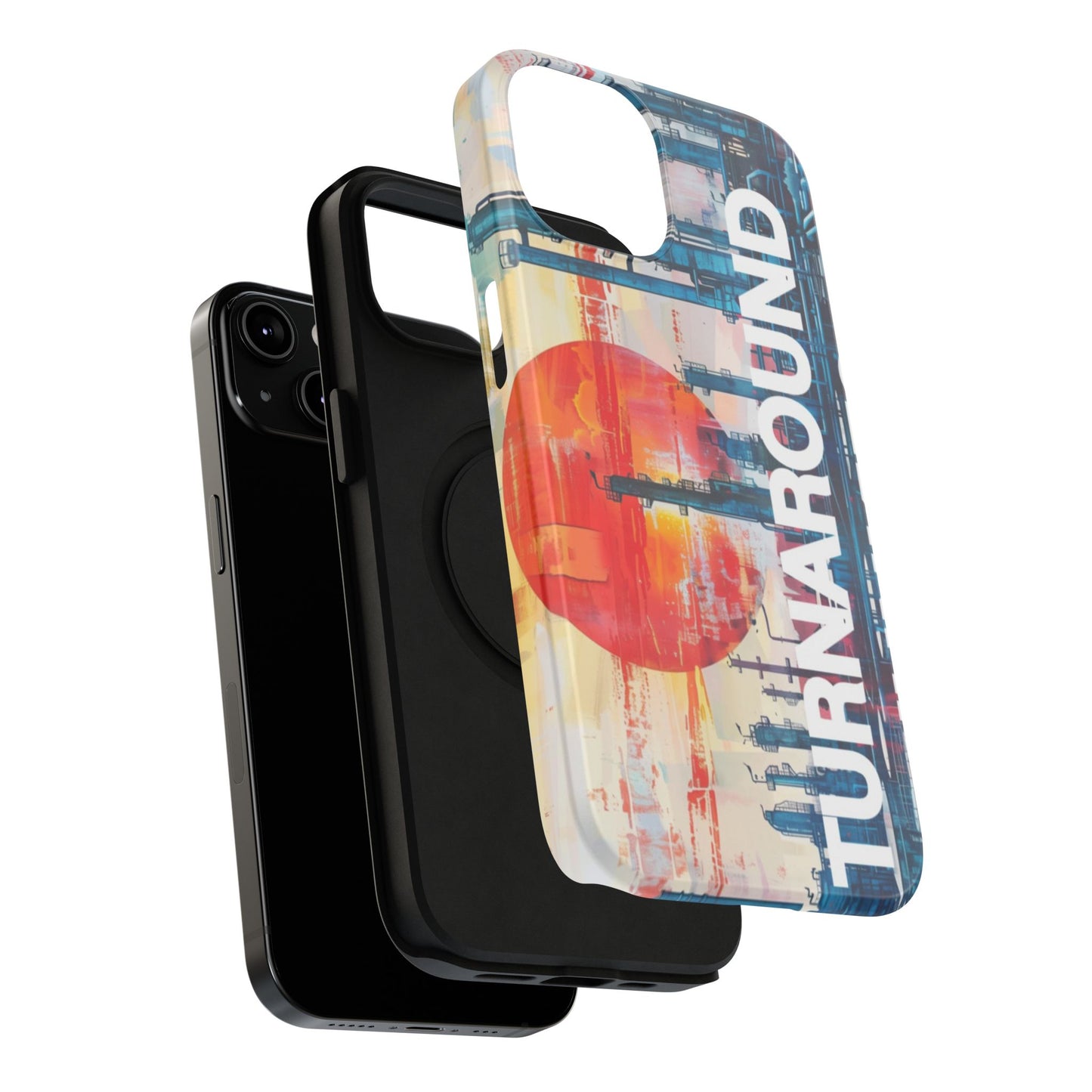 Turnaround Junkies  Red Sun Rising Impact-Resistant Cases
