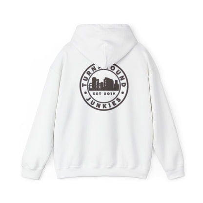 Turnaround Junkies Circle Logo Heavy Blend™ Hooded Sweatshirt