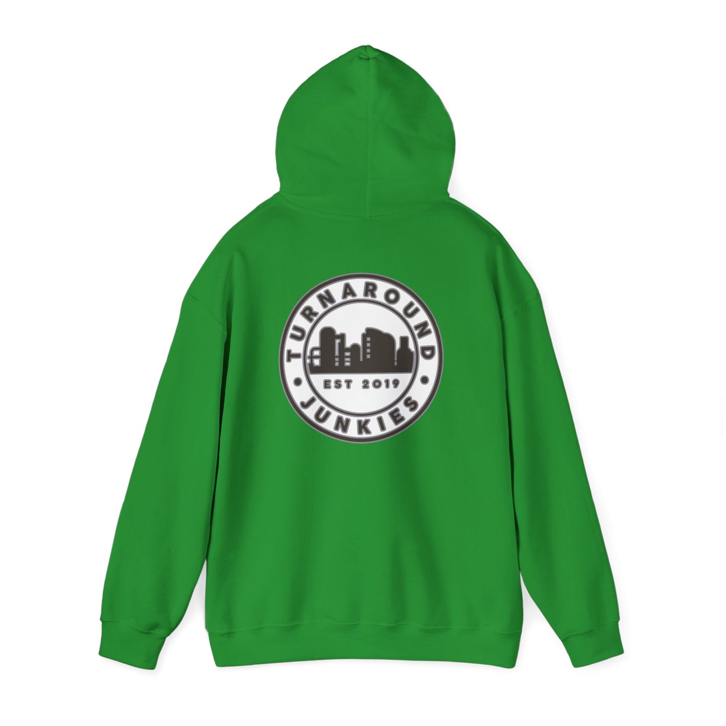 Turnaround Junkies Circle Logo Heavy Blend™ Hooded Sweatshirt