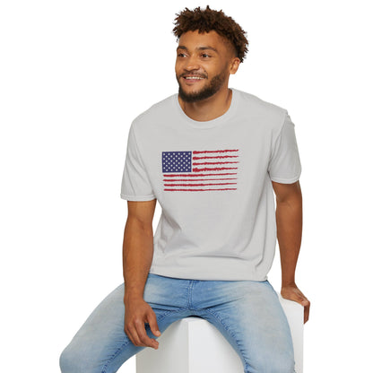 Adult USA Flag Shirt