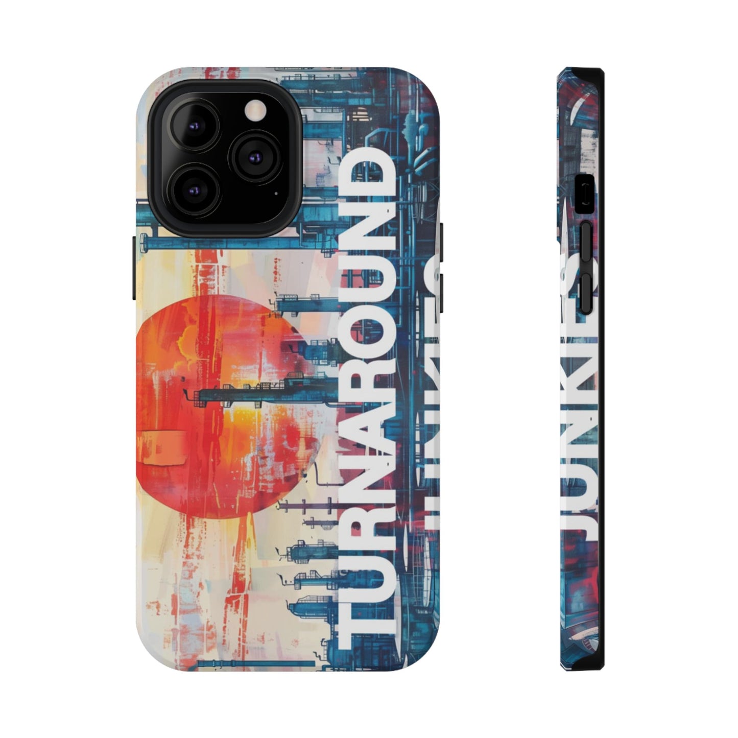 Turnaround Junkies  Red Sun Rising Impact-Resistant Cases
