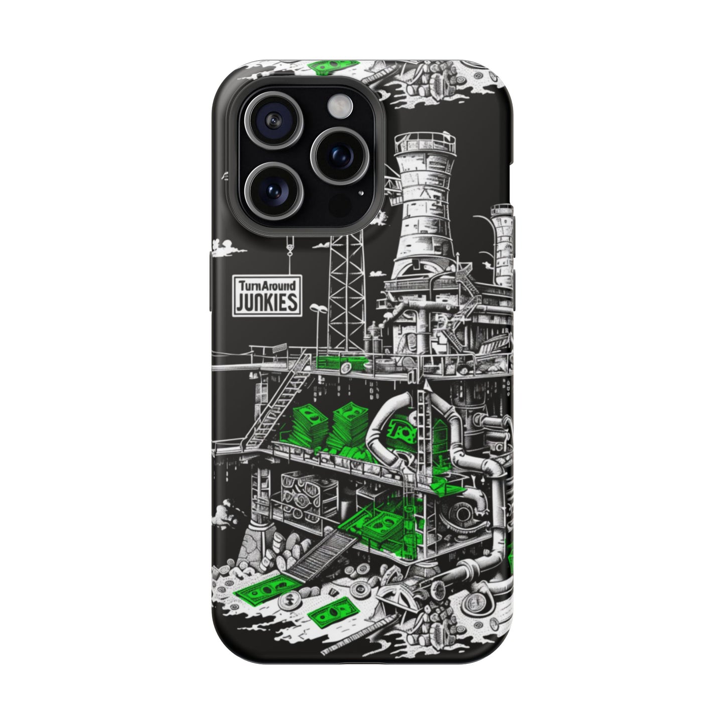 Turnaround Junkies "Stacks On Deck" Magnetic Tough Cases