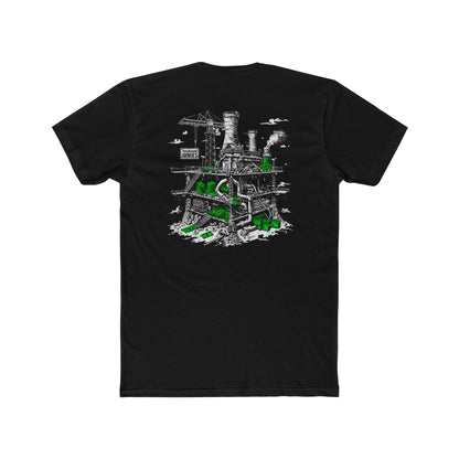 Turnaround Junkies "Stacks On Deck" Cotton Crew Tee