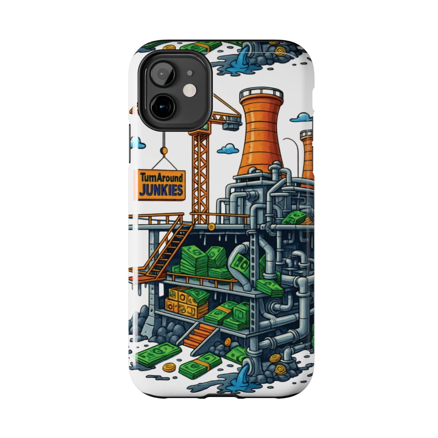 Turnaround Junkies "Stacks On Deck #2" Tough Phone Cases