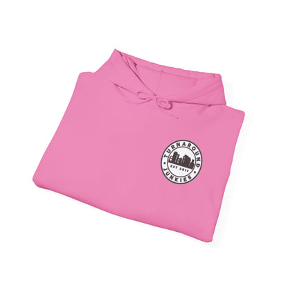 Turnaround Junkies Circle Logo Heavy Blend™ Hooded Sweatshirt