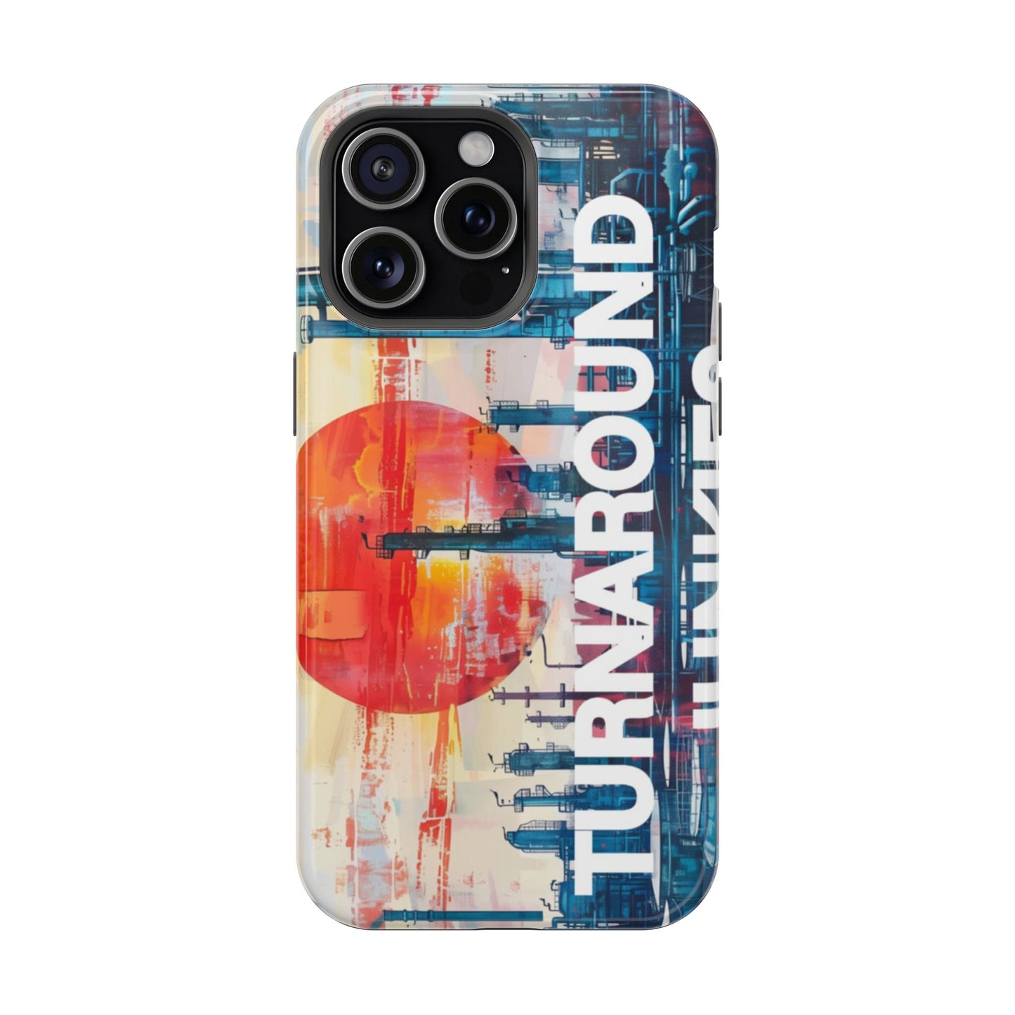 Turnaround Junkies  Red Sun Rising Impact-Resistant Cases