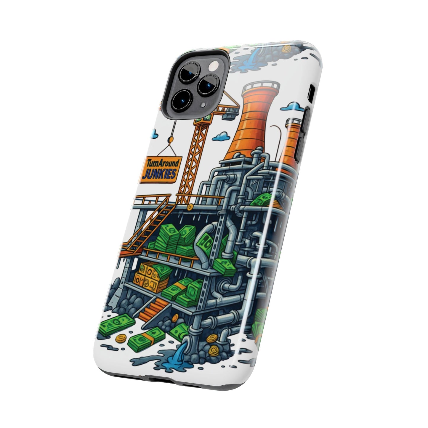 Turnaround Junkies "Stacks On Deck #2" Tough Phone Cases