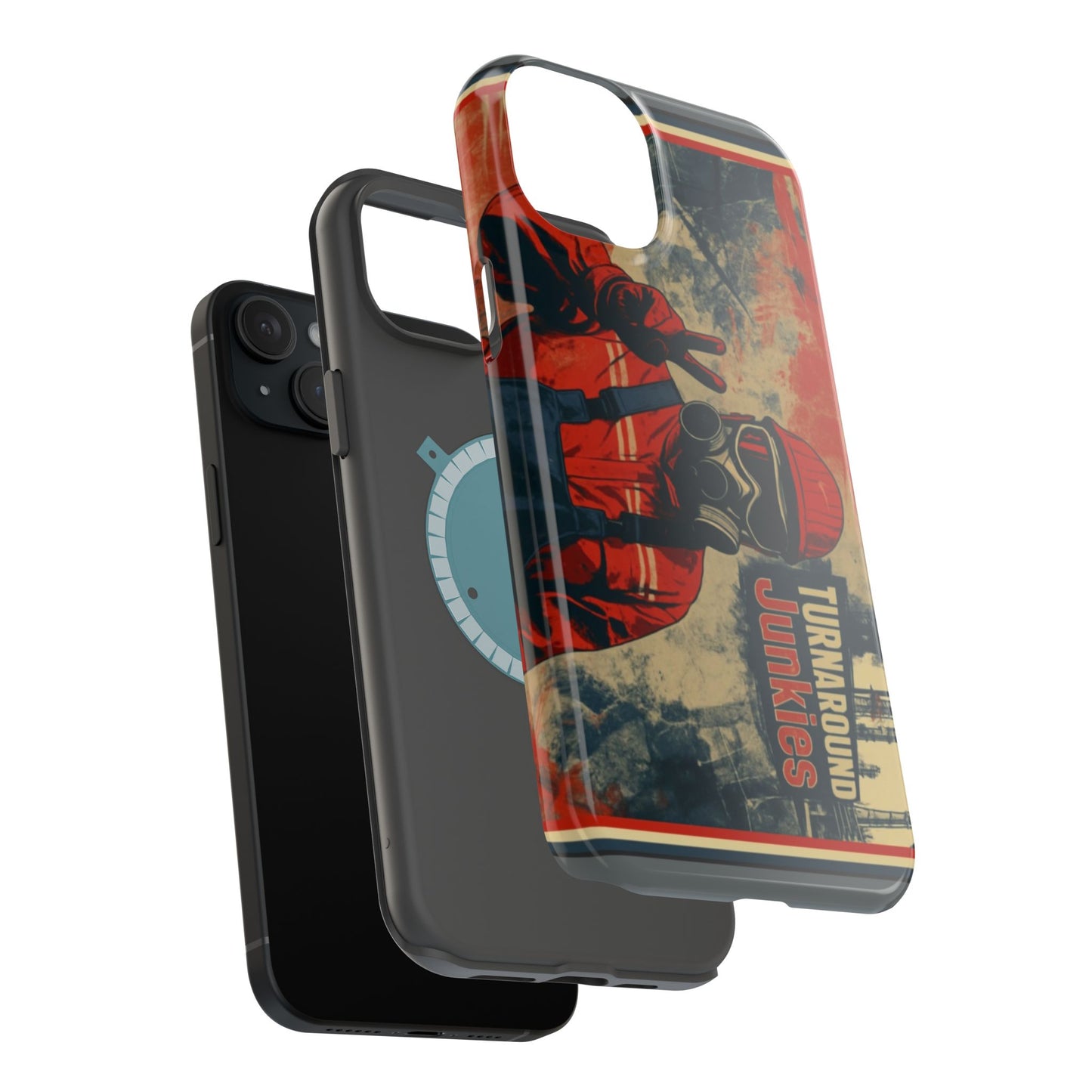 Turnaround Junkies Half-Face Mask Magnetic Tough Cases