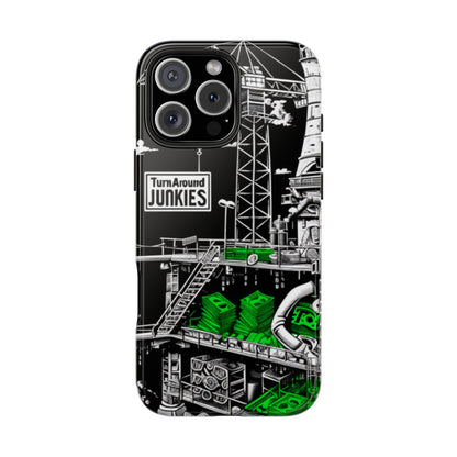 Turnaround Junkies "Stacks On Deck" Tough Phone Cases