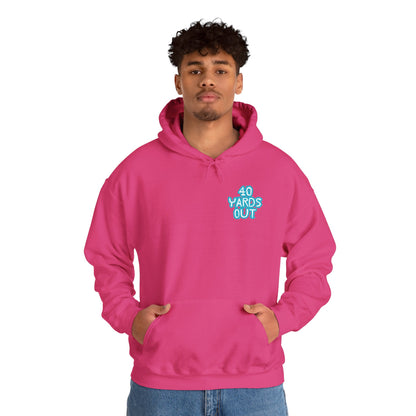 40 YARDS OUT Brand Productions Muddy Boar Heavy Blend™ Hooded Sweatshirt