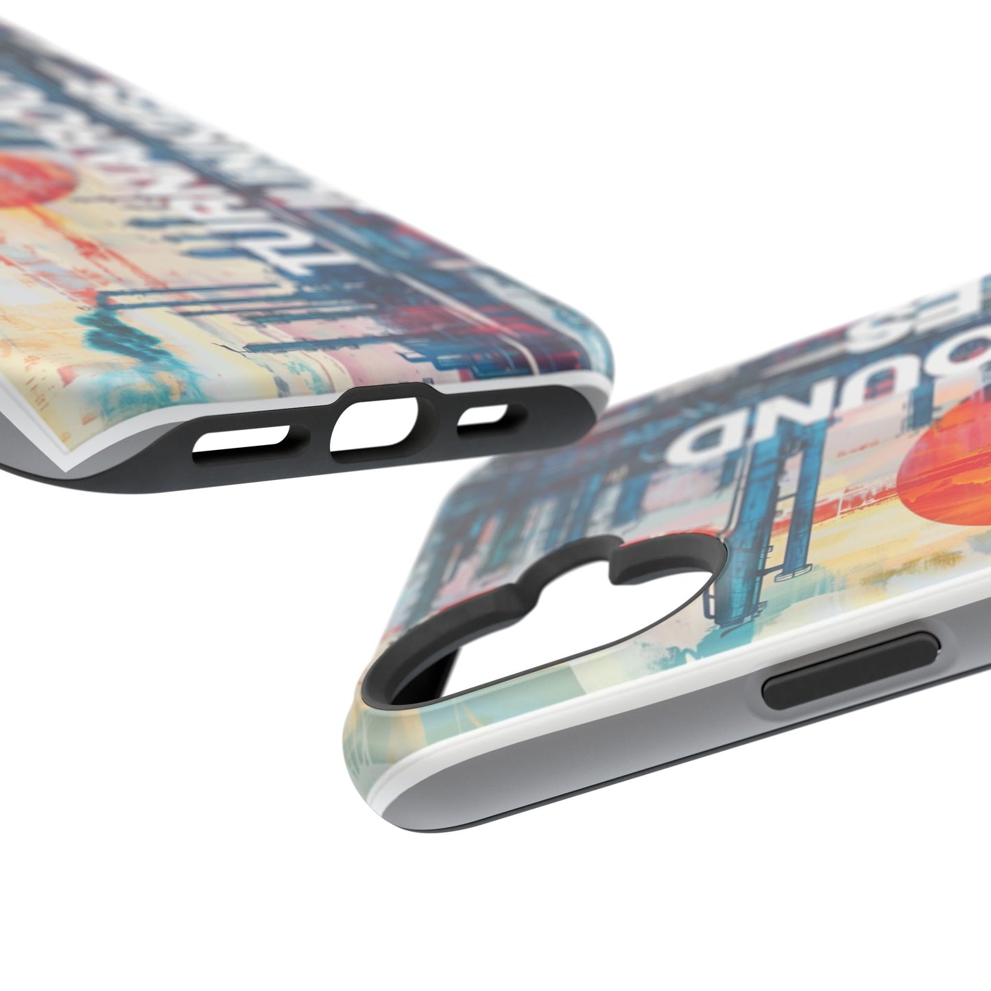 Turnaround Junkies  Red Sun Rising Magnetic Tough Cases