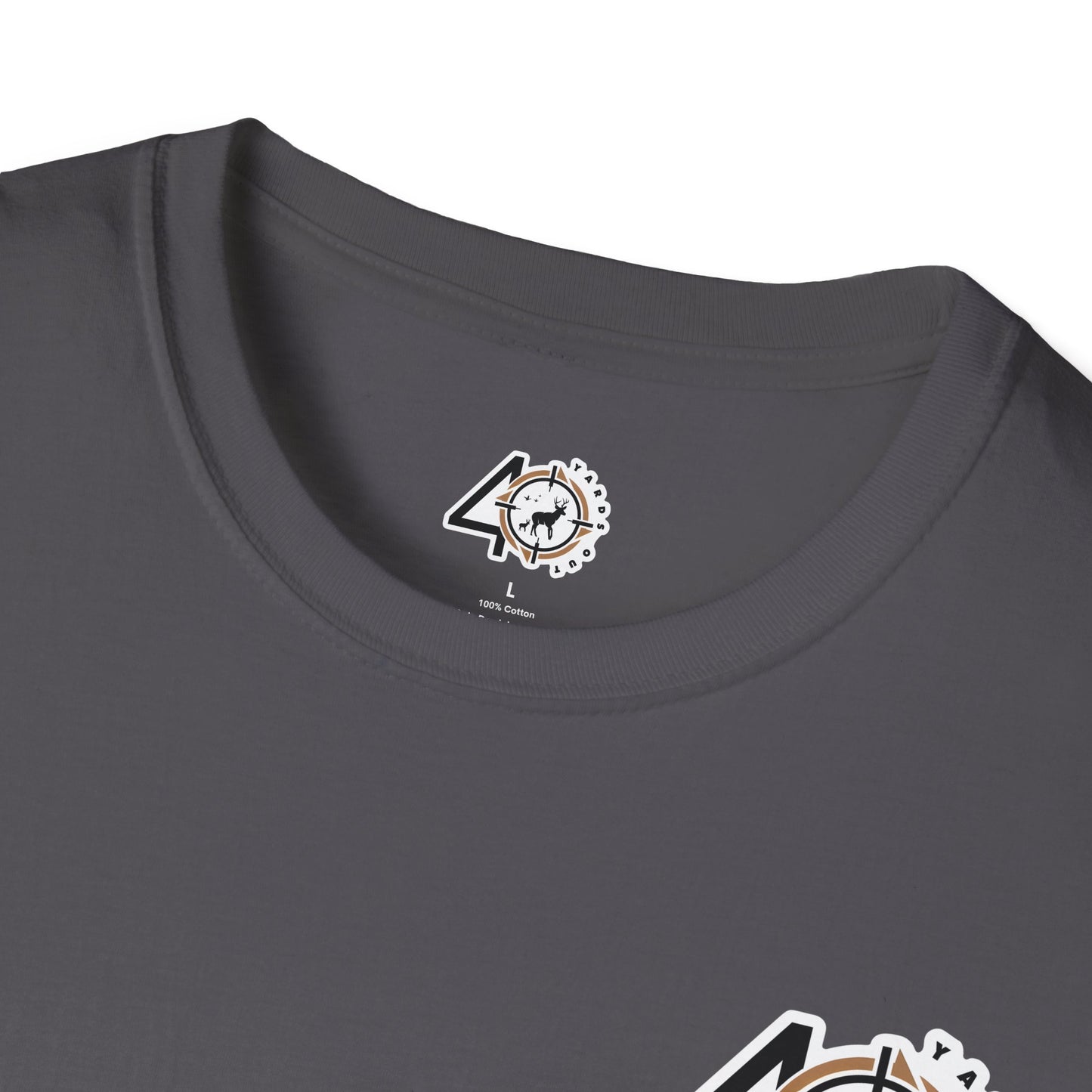 40 Yards Out Hog Hunt Unisex Softstyle T-Shirt
