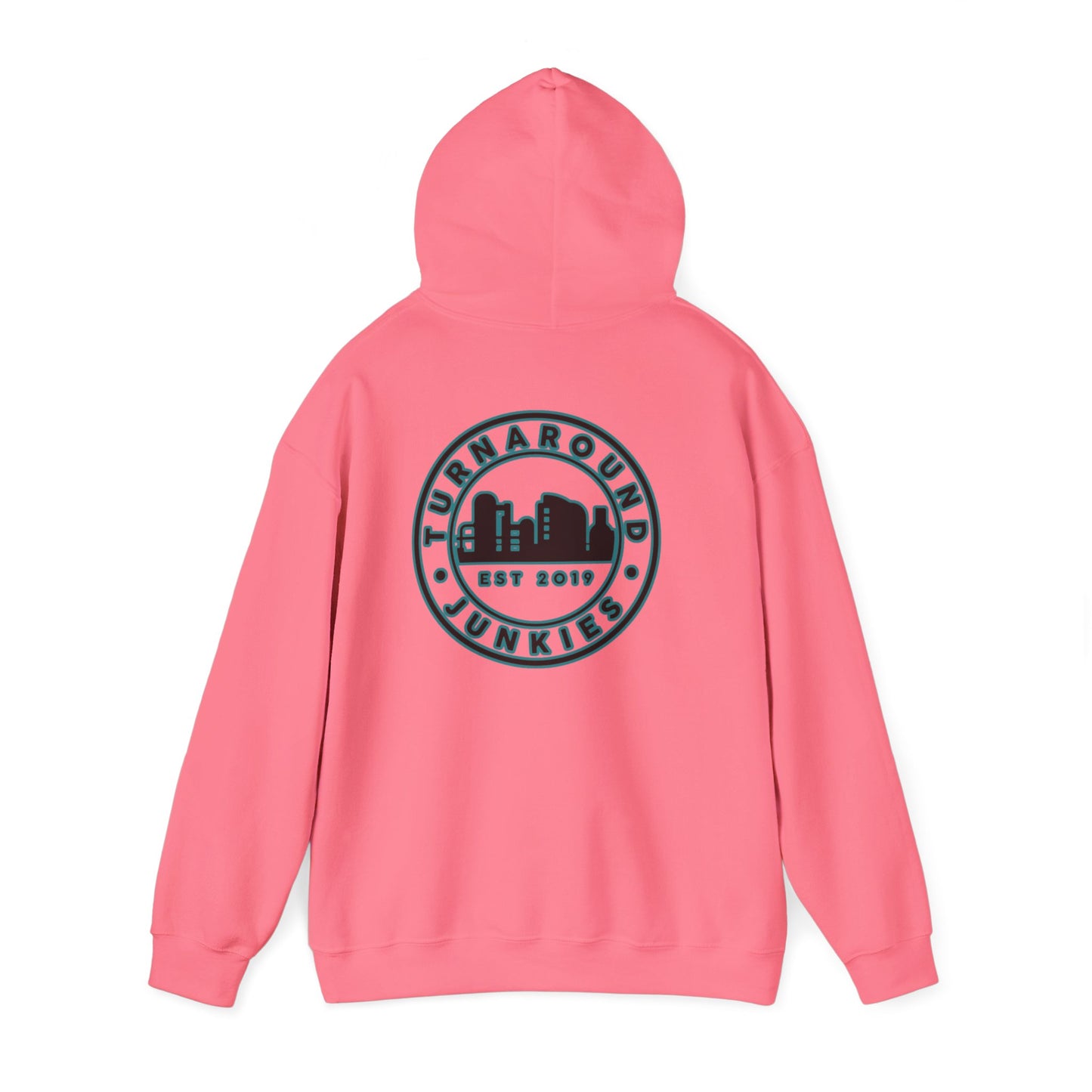 Turnaround Junkies Circle Logo Heavy Blend™ Hooded Sweatshirt