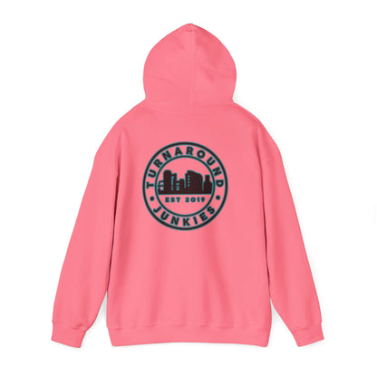 Turnaround Junkies Circle Logo Heavy Blend™ Hooded Sweatshirt