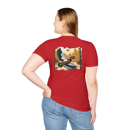 40 Yards Out Wood Duck Unisex Softstyle T-Shirt