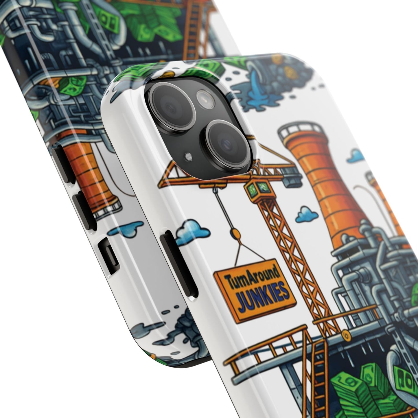 Turnaround Junkies "Stacks On Deck #2" Tough Phone Cases