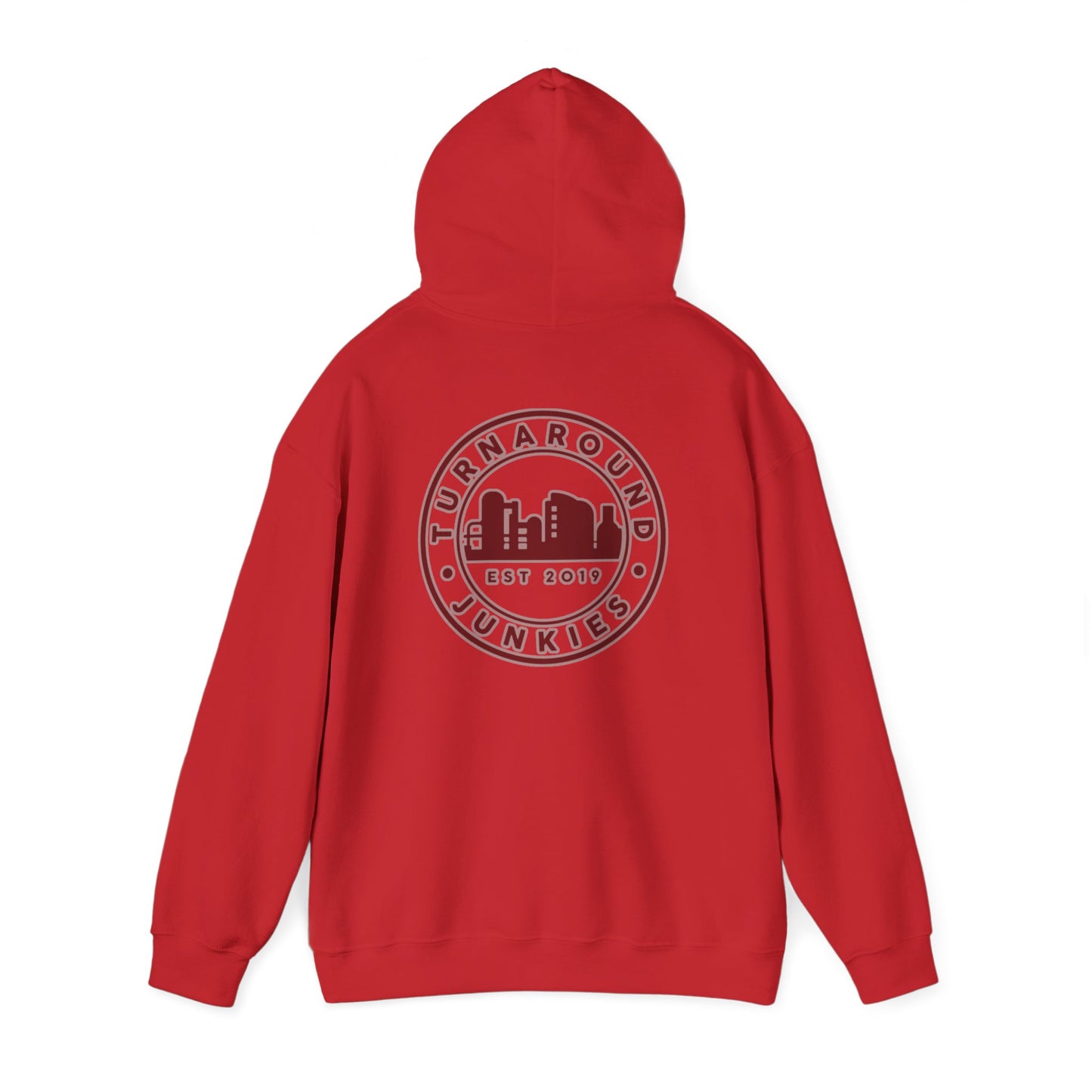 Turnaround Junkies Circle Logo Heavy Blend™ Hooded Sweatshirt
