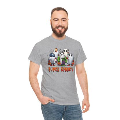DAD SUPER SPOOKY Unisex Heavy Cotton Tee