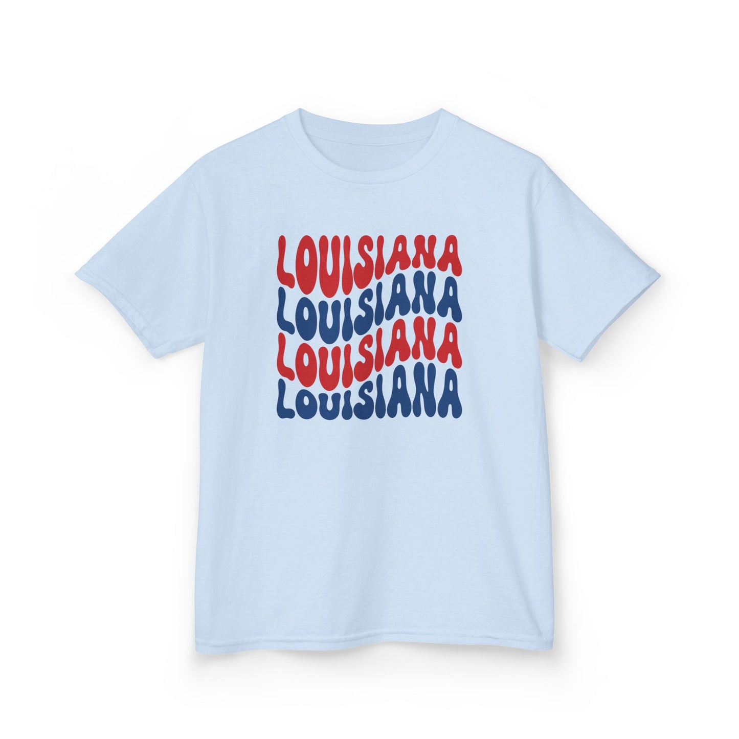 Kids Louisiana Red, White, and Blue