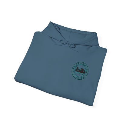 Turnaround Junkies Circle Logo Heavy Blend™ Hooded Sweatshirt