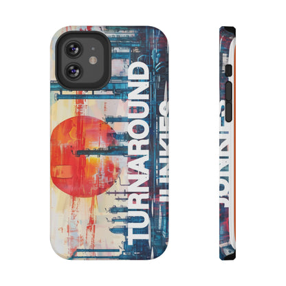 Turnaround Junkies  Red Sun Rising Impact-Resistant Cases