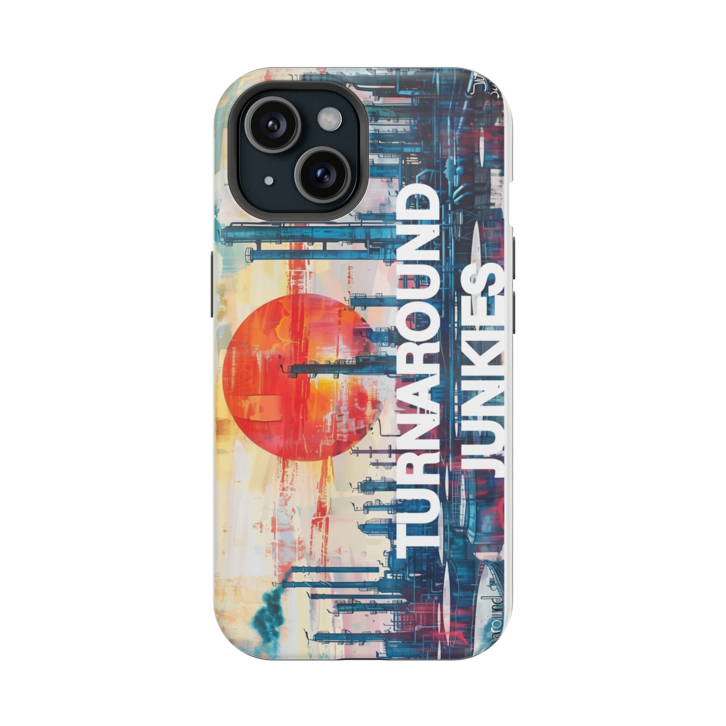 Turnaround Junkies  Red Sun Rising Magnetic Tough Cases