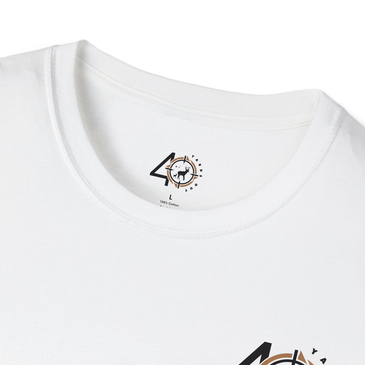 40 Yards Out Hog Hunt Unisex Softstyle T-Shirt