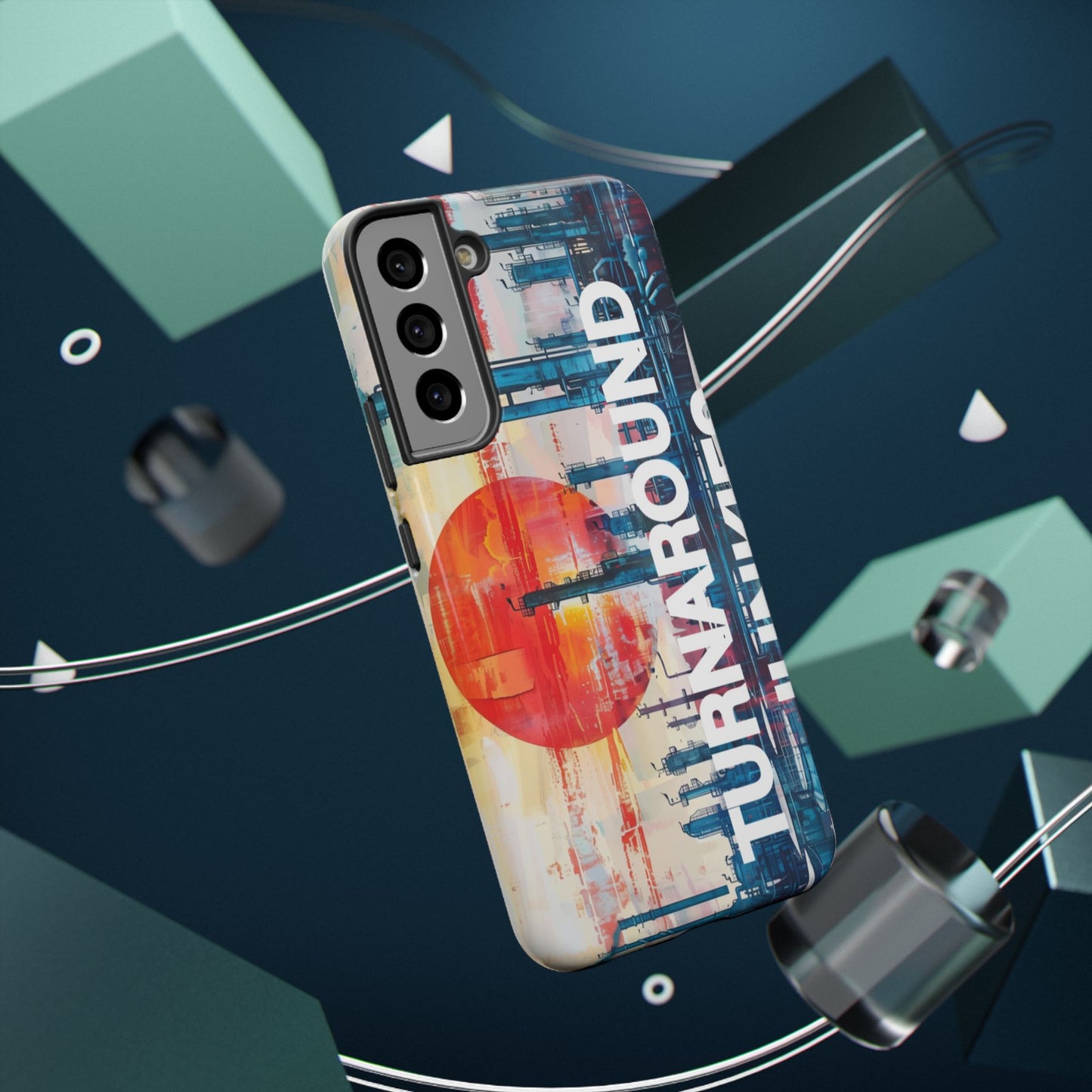 Turnaround Junkies  Red Sun Rising Impact-Resistant Cases