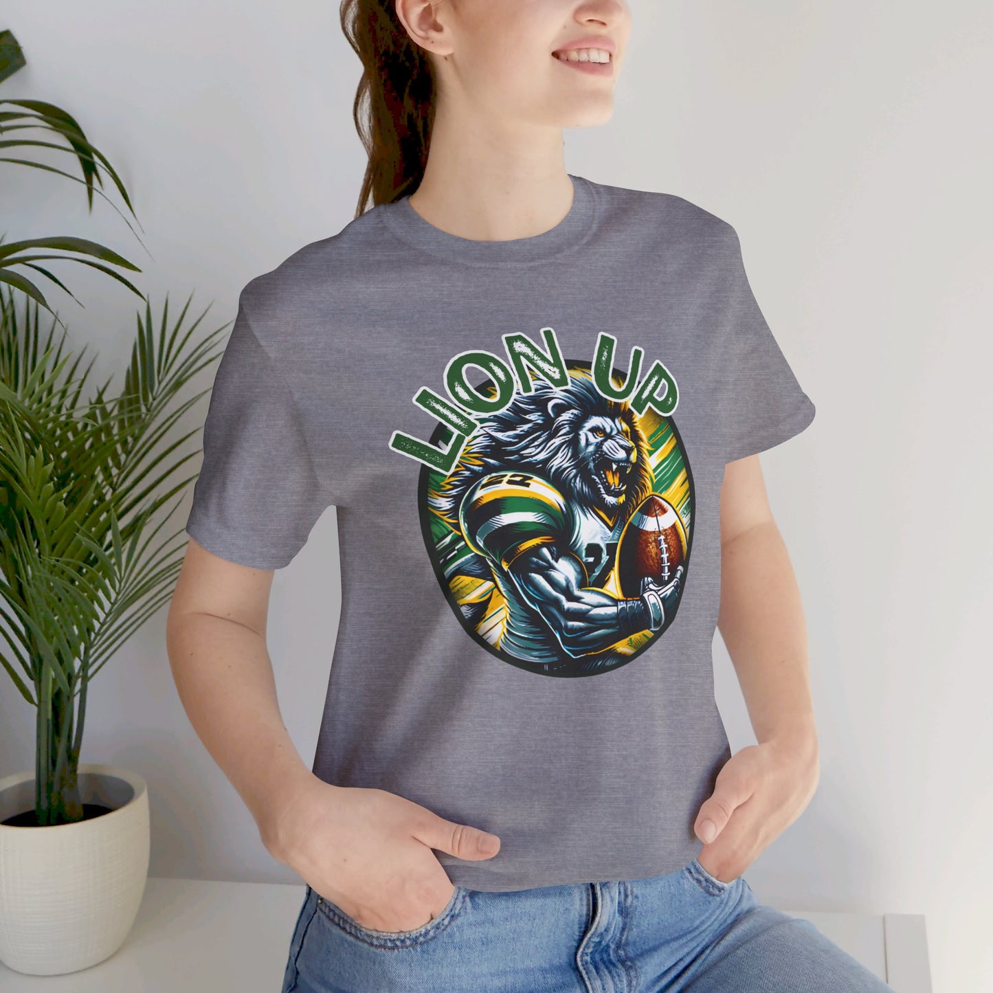 LION UP Unisex Jersey Short Sleeve Tee