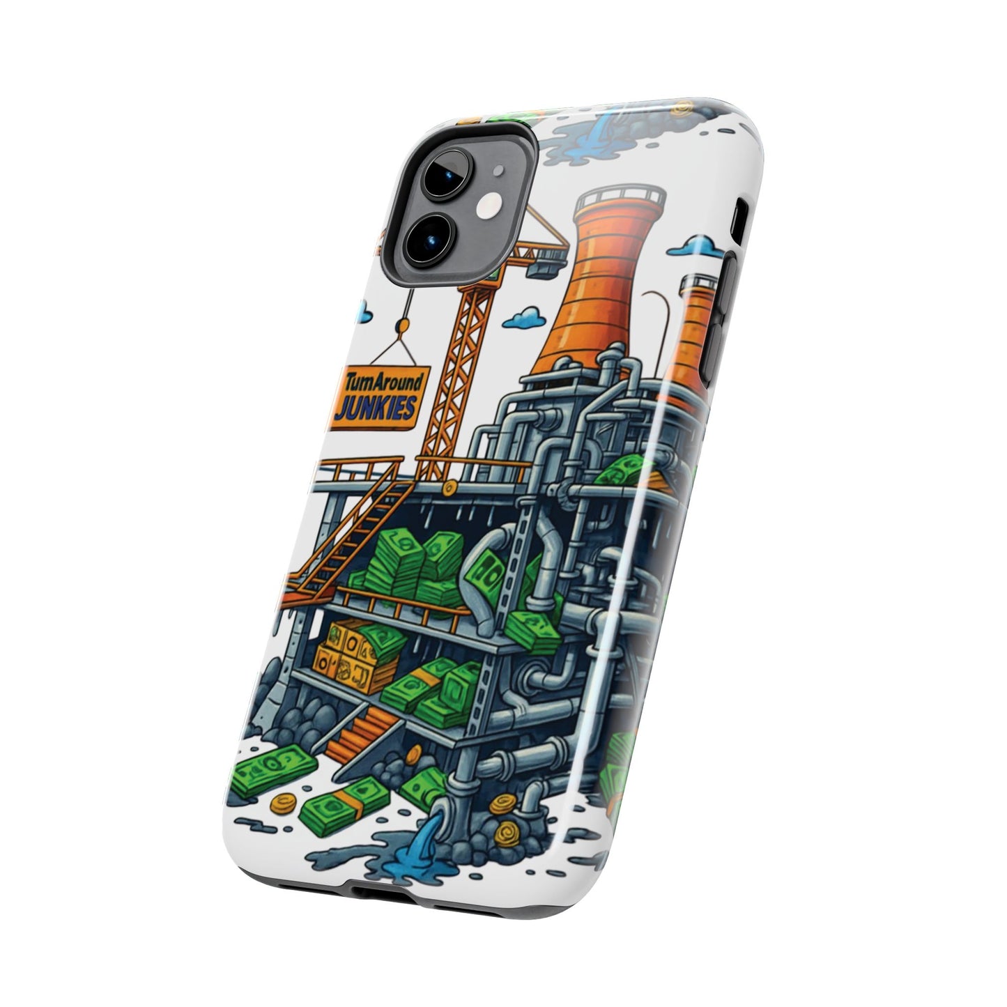 Turnaround Junkies "Stacks On Deck #2" Tough Phone Cases