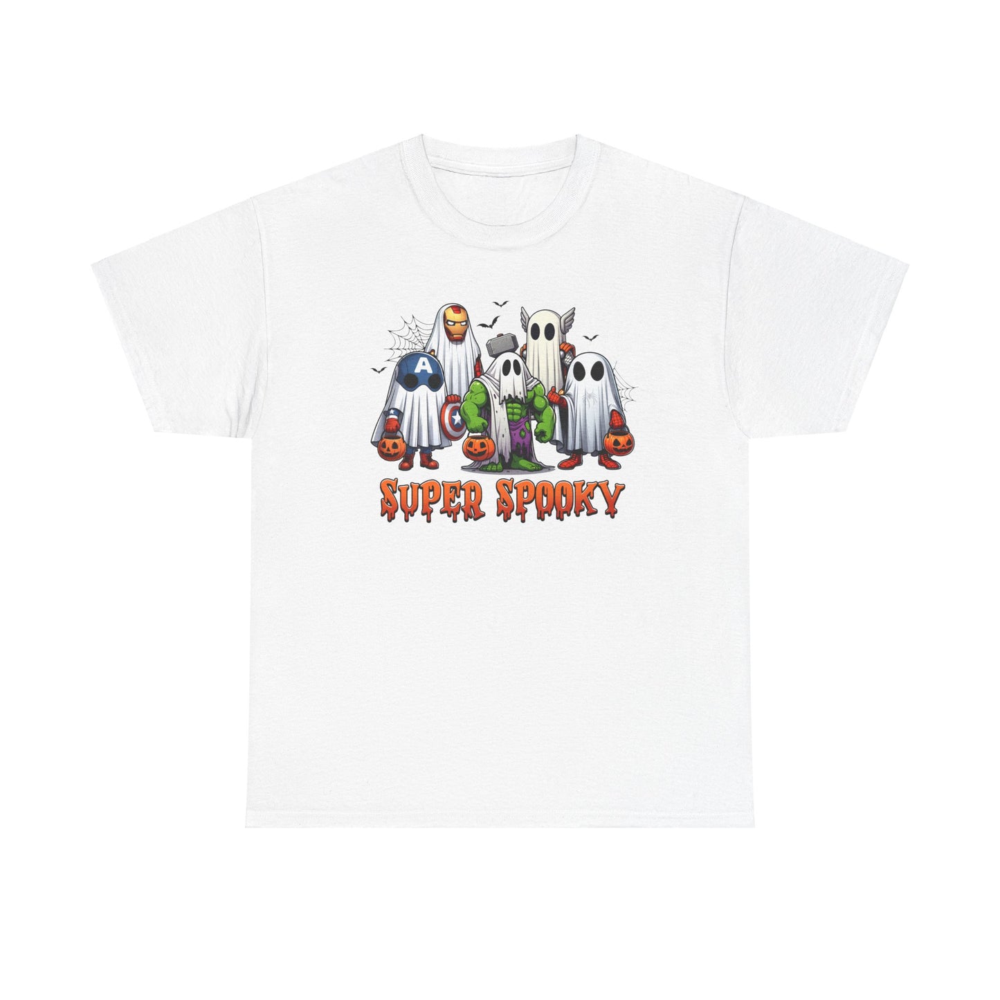 DAD SUPER SPOOKY Unisex Heavy Cotton Tee