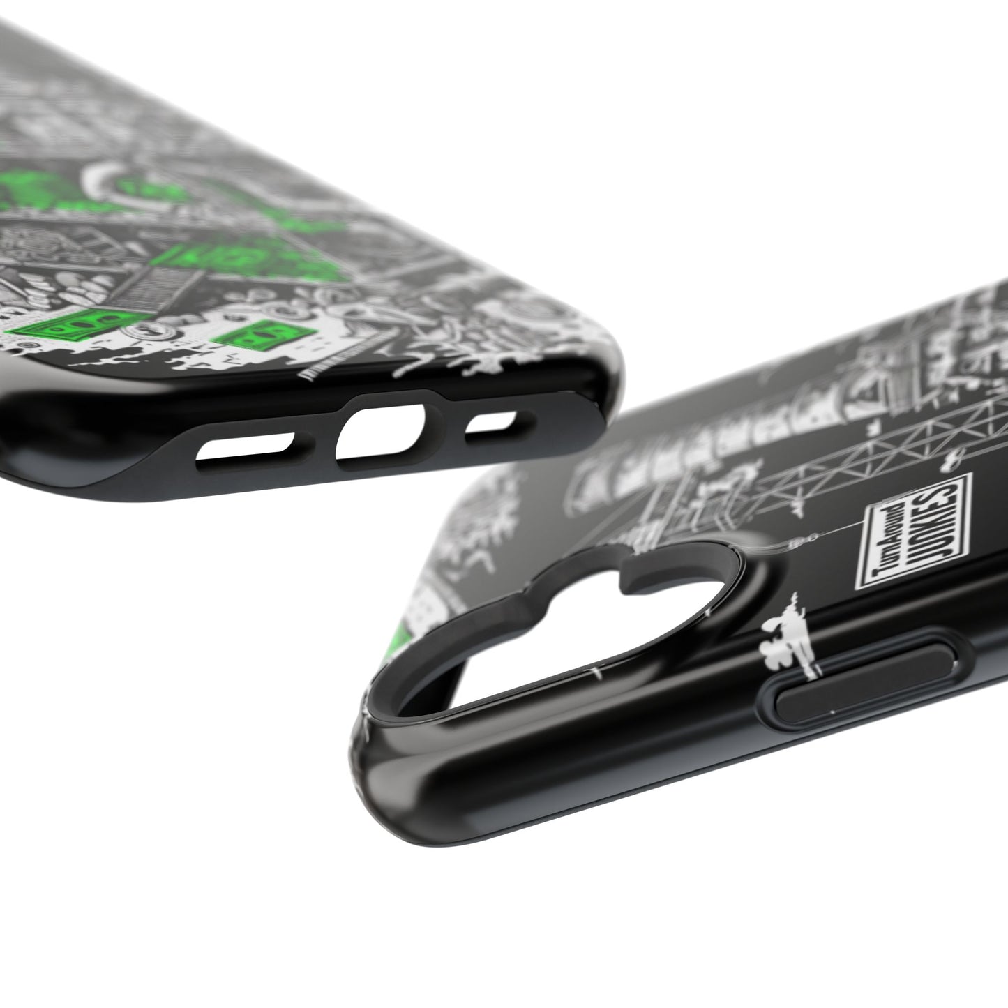 Turnaround Junkies "Stacks On Deck" Magnetic Tough Cases