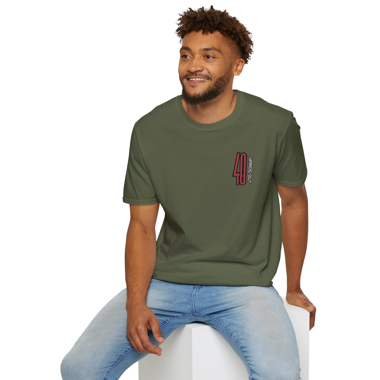 40 Yards Out Turkey Unisex Softstyle T-Shirt