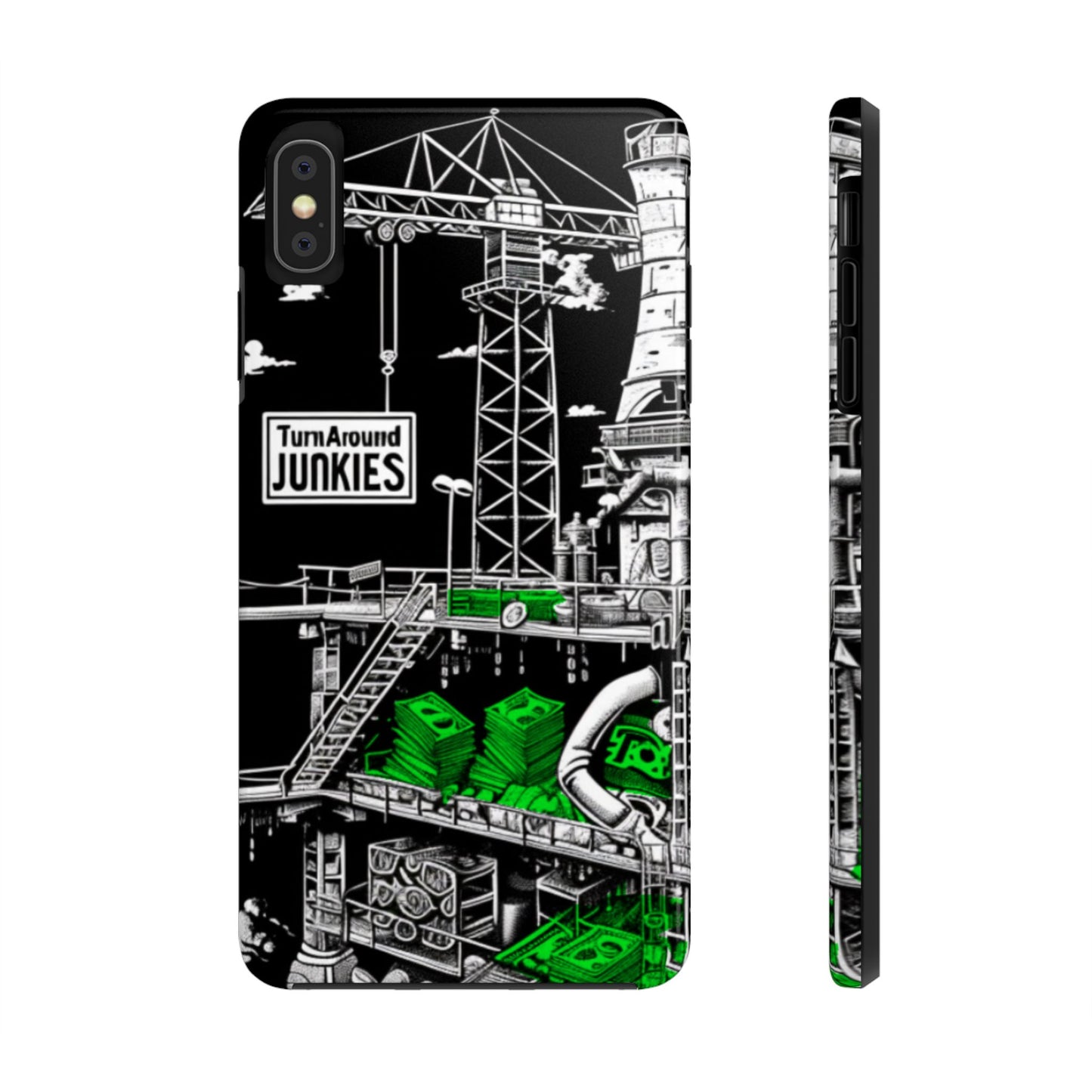 Turnaround Junkies "Stacks On Deck" Tough Phone Cases