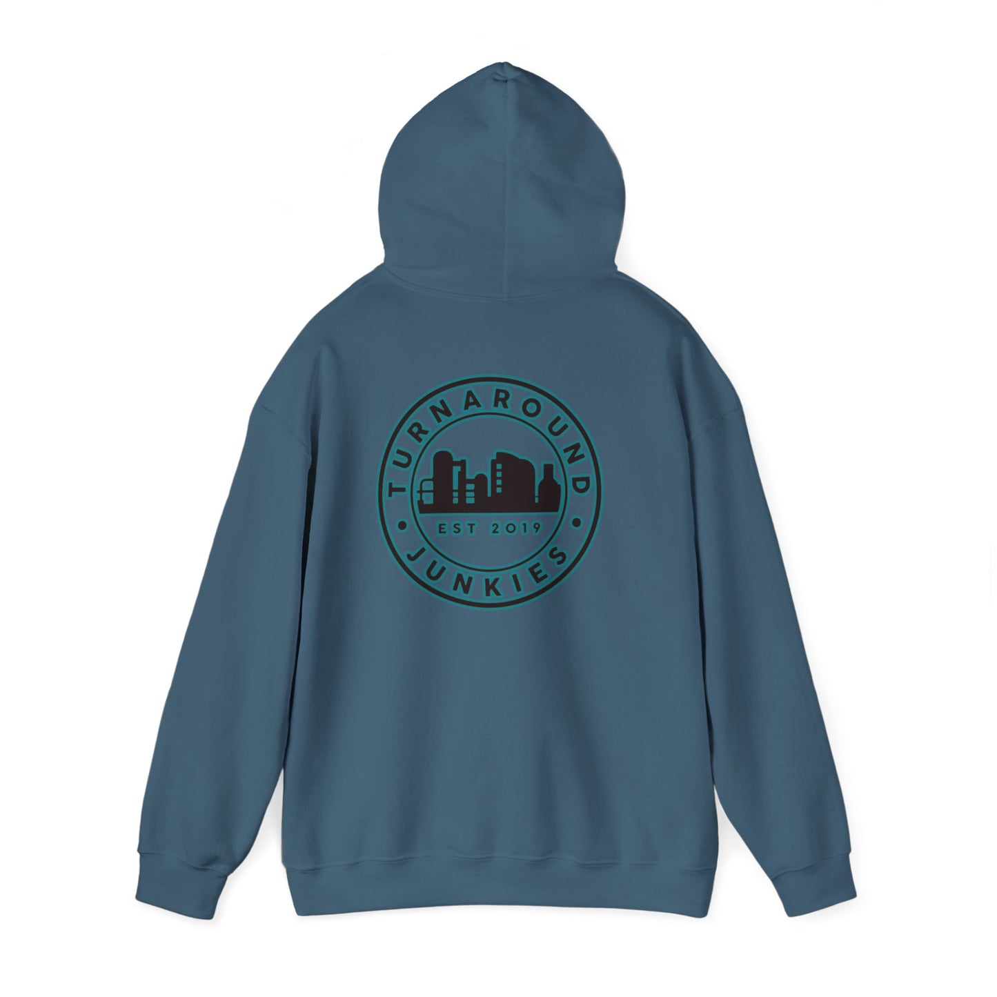 Turnaround Junkies Circle Logo Heavy Blend™ Hooded Sweatshirt