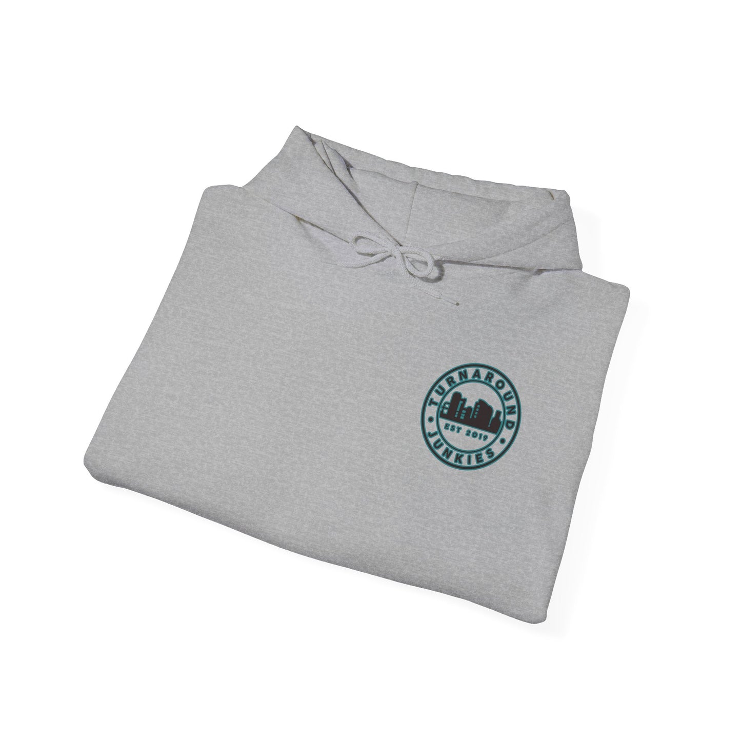 Turnaround Junkies Circle Logo Heavy Blend™ Hooded Sweatshirt