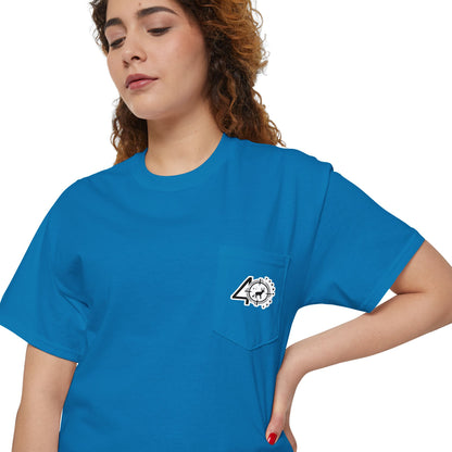 40 Yards Out Wood Duck Pocket Tee