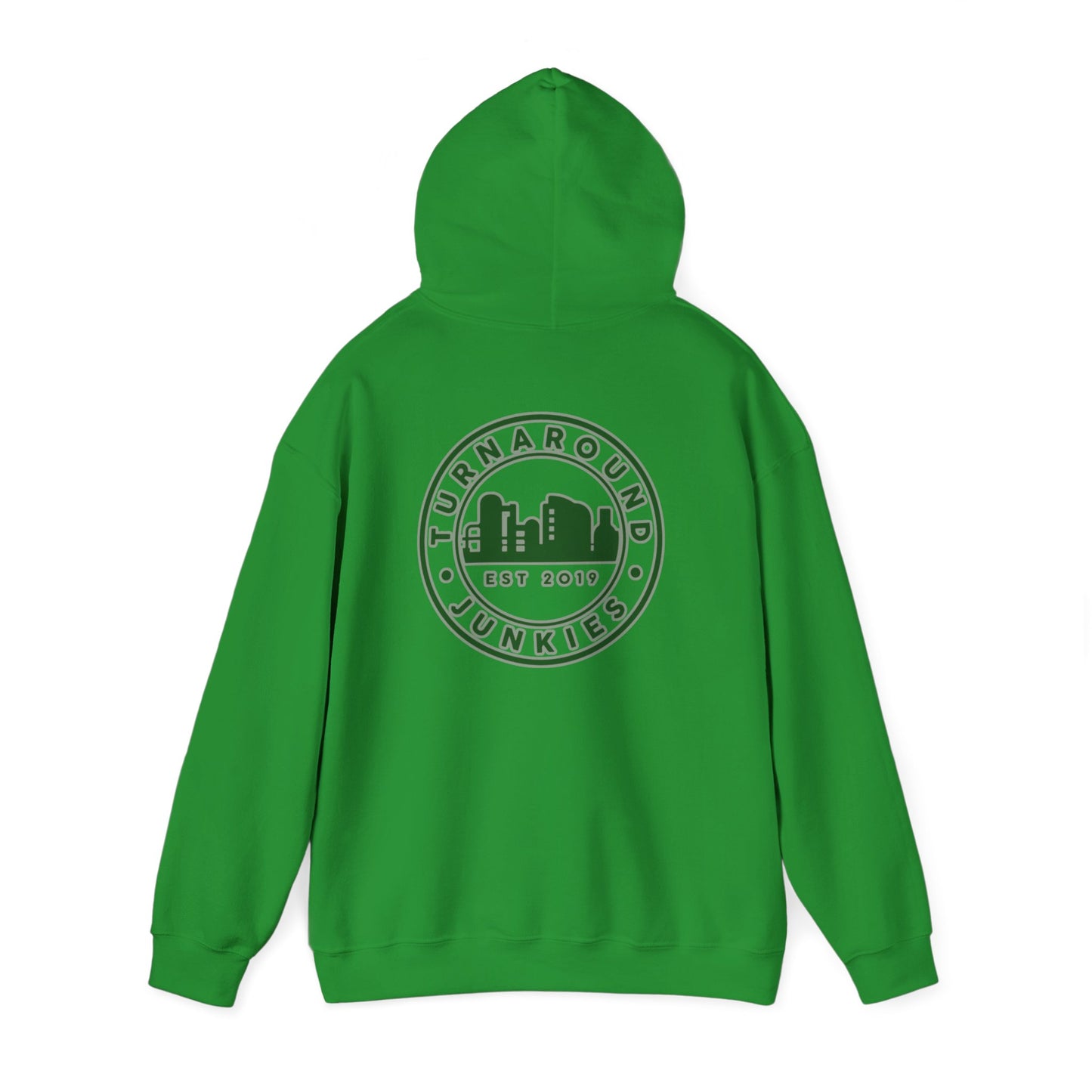 Turnaround Junkies Circle Logo Heavy Blend™ Hooded Sweatshirt
