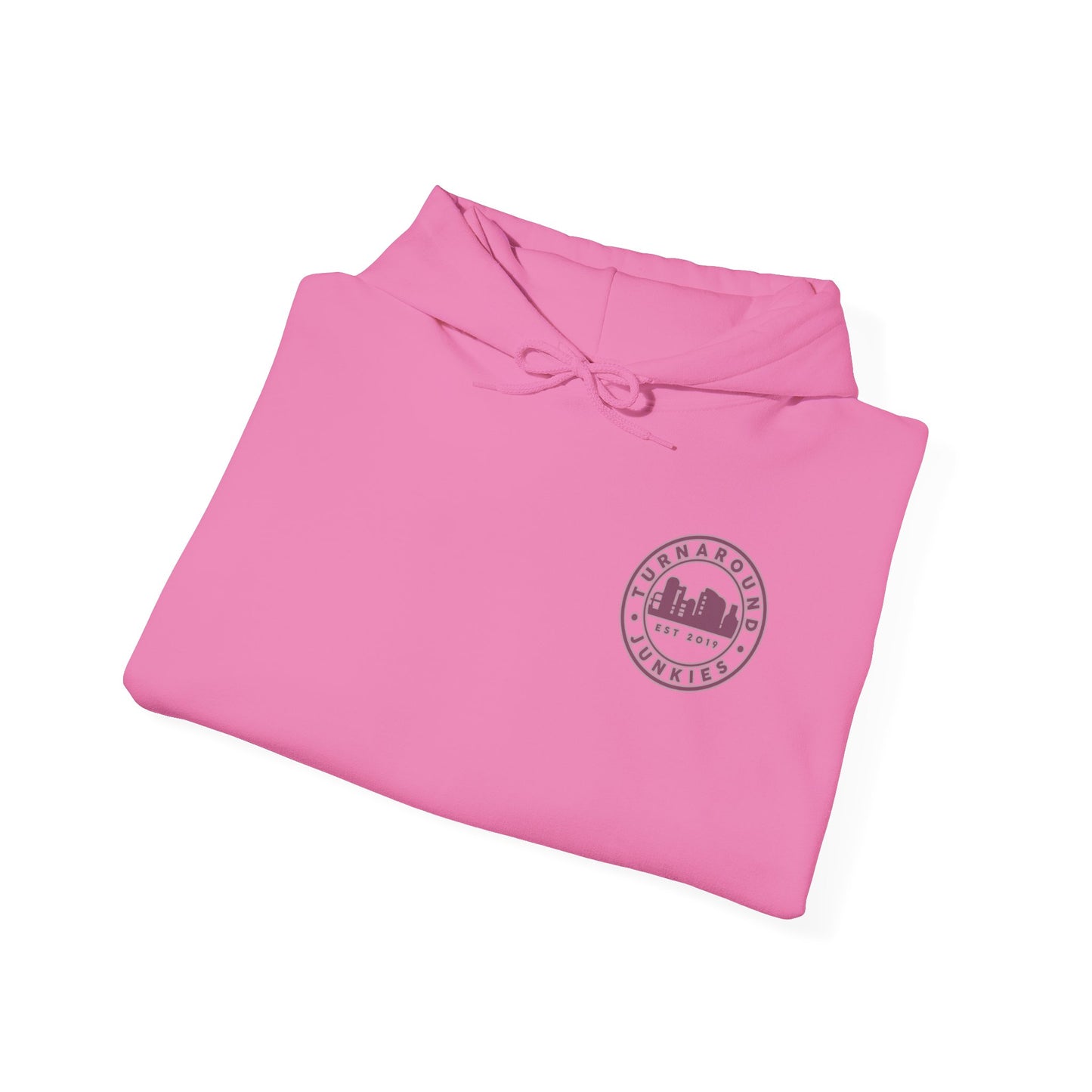 Turnaround Junkies Circle Logo Heavy Blend™ Hooded Sweatshirt