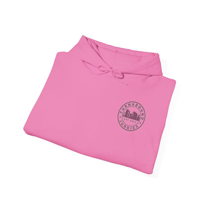 Turnaround Junkies Circle Logo Heavy Blend™ Hooded Sweatshirt