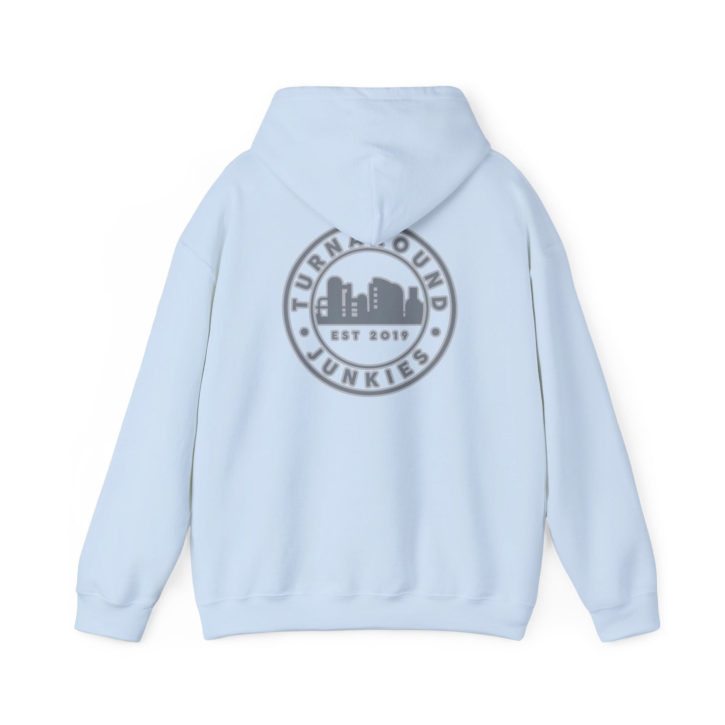Turnaround Junkies Circle Logo Heavy Blend™ Hooded Sweatshirt