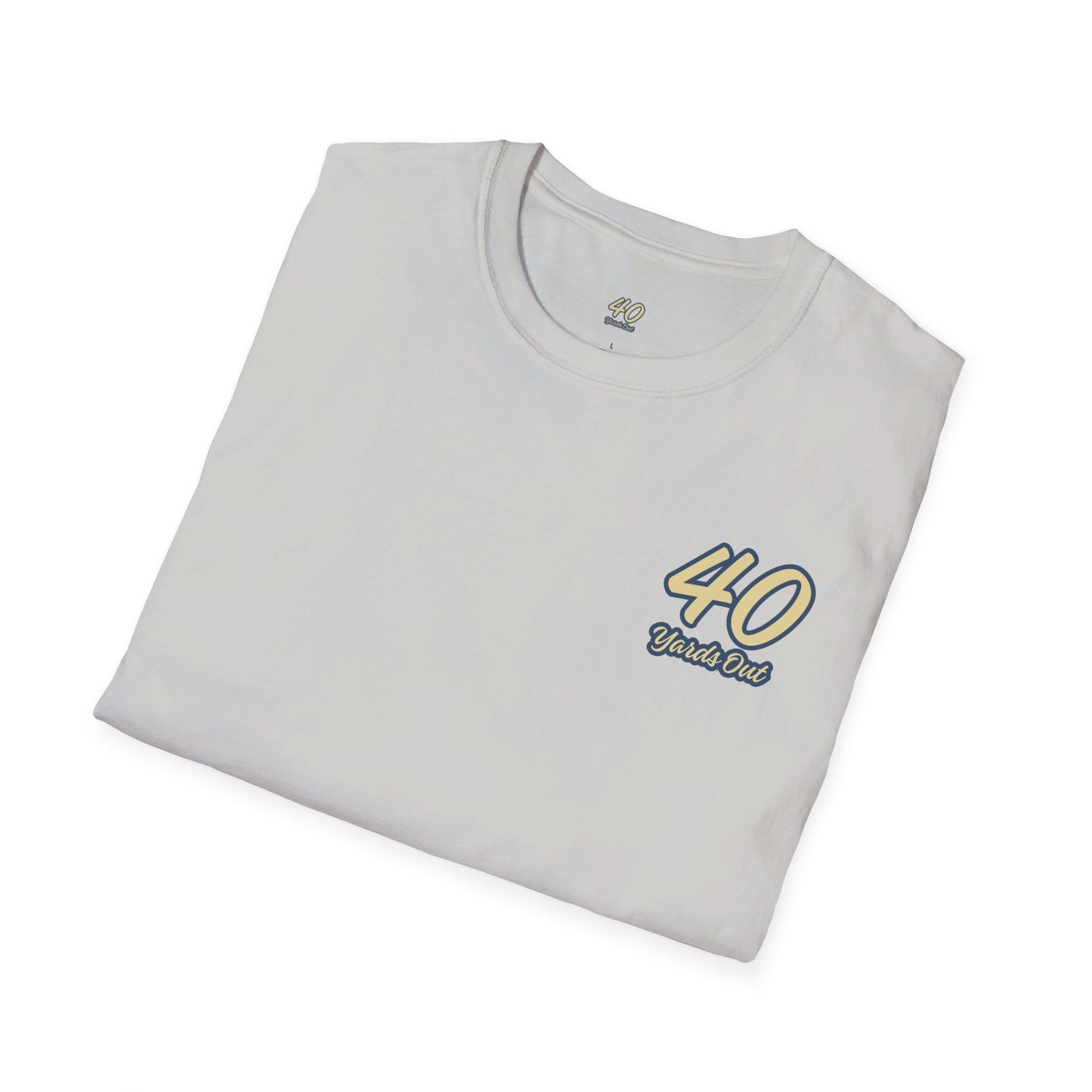 Black Lab Retriever in boat Unisex Softstyle T-Shirt