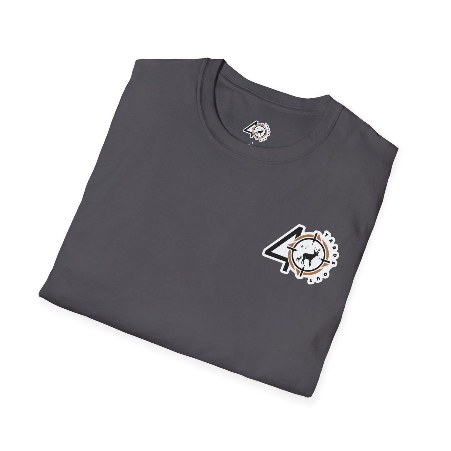 40 Yards Out Hog Hunt Unisex Softstyle T-Shirt